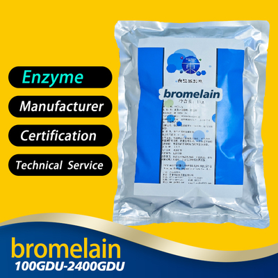 Bromelain Enzyme Powder 2400GDU Protease Manufacturers Enzyme Preparations Have Price Advantages