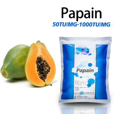 Protein Hydrolysis Yeast Extract Proteolytic Enzymes Papaya 50TU/MG-1000TU/MG