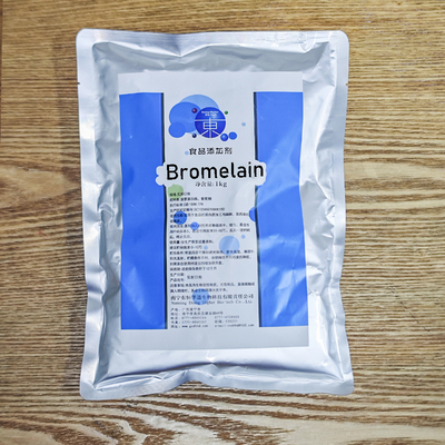 pure bromelain 2400GDU Protease manufacturers, fully soluble in water, customized food grade&pharmaceutical grade