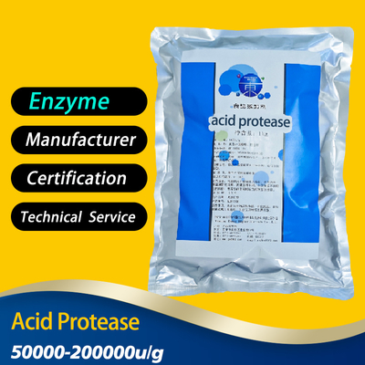 50000U/G Acid Protease,Used For Food Fermentation, Leather Processing, Protease Manufacturers, Price Advantage