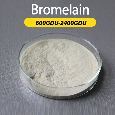 600GDU-2400GDU bromelain papain enzyme Powder like fully soluble in water,providing enzyme preparation sample