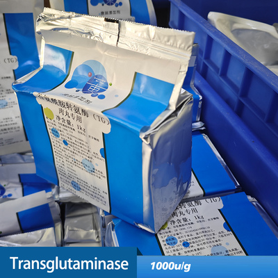 Transglutaminase enzyme use in industry of Ham sausage and Minced meat bonding