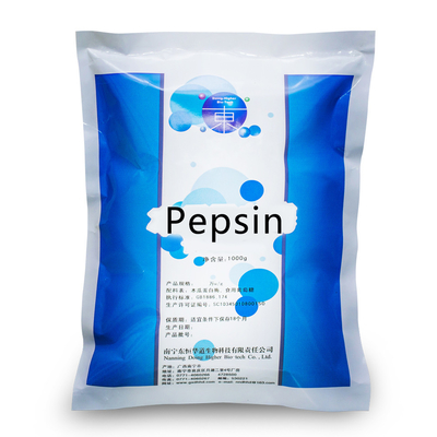 10000NF/Mg Bovine Pepsin Customized Enzyme Activity Pepsin Powder