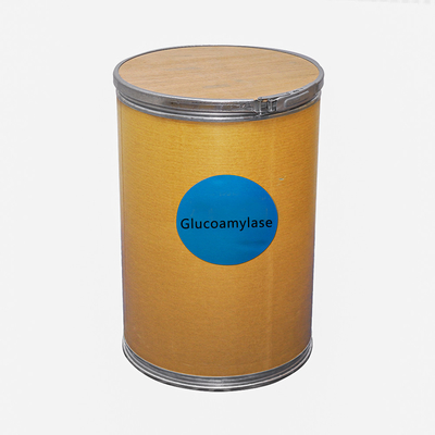 100000U/G-700000U/G إنزيم الجلوكوميلاز (Glucoamylase Enzyme) مسحوق أميلاز أصفر فاتح
