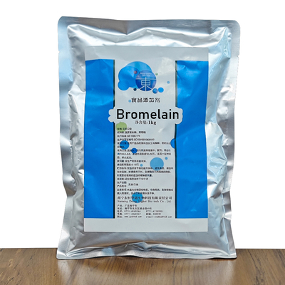 Bubuk Enzim Bromelain 2400GDU Food Grade Larut Air
